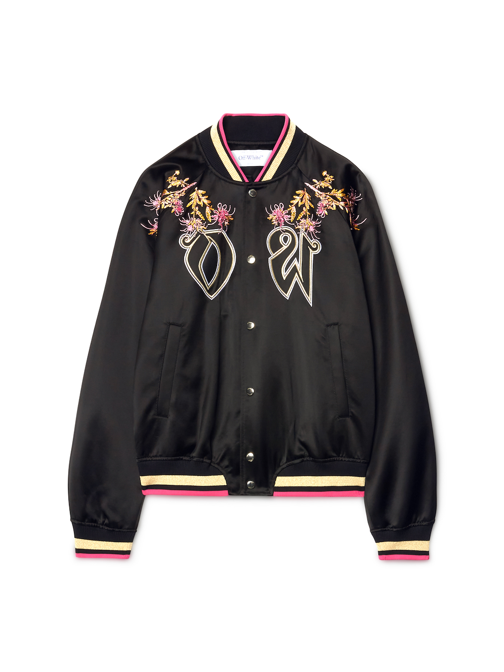 Off-White™ Eagle embroidered bomber jacket